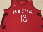 NBA 13 Harden Rockets Earned Maillot brodé